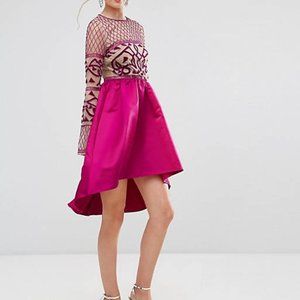 new asos maya asymetric beaded dress 6